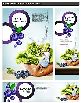 전신 PSD 서양인 배너 배너템플릿 여자 가로배너 ZIP 포스터 세로배너 음식 채소 한명 앉기 20대 성인 옆모습 물 세트 흐름 현수막 신선 유기농 블루베리 자연요소 외국인 템플릿 1 웰빙 뷰포인트 컨셉 과일 모션 사람 청년 가로 세로 파일형식