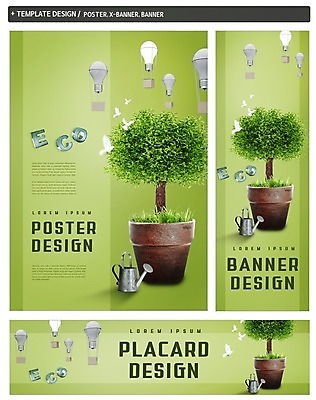 PSD 나무 배너 배너템플릿 가로배너 ZIP 포스터 세로배너 화분 전구 사람없음 세트 자연보호 그린캠페인 물뿌리개 현수막 열기구 에코 식물 템플릿 캠페인 항공교통 자연 가로 세로 환경 보호 파일형식