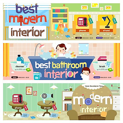 PSD 템플릿 배너 여자 남자 어린이 웹템플릿 책장 욕조 이벤트 두명 인테리어 소파 위생용품 욕실 스탠드 드라이어 전화기 버블 이벤트배너 웹배너 이미지템플릿 디자인 가구 생활용품 의자 조명 사람 미용용품 파일형식