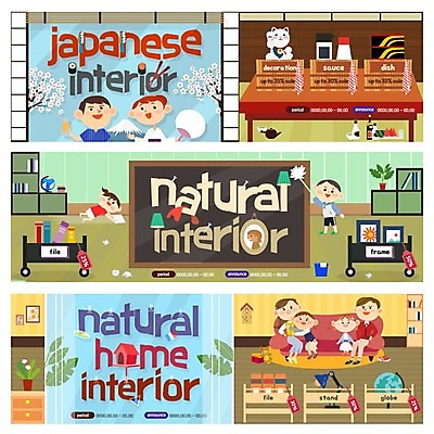 PSD 템플릿 배너 여자 남자 어린이 웹템플릿 책장 이벤트 여러명 성인 인테리어 소파 지구본 세일 스탠드 청소도구 파일 일본건축 이벤트배너 웹배너 이미지템플릿 디자인 가구 다수 의자 조명 사람 일본 동양건축 도구 청소 파일형식