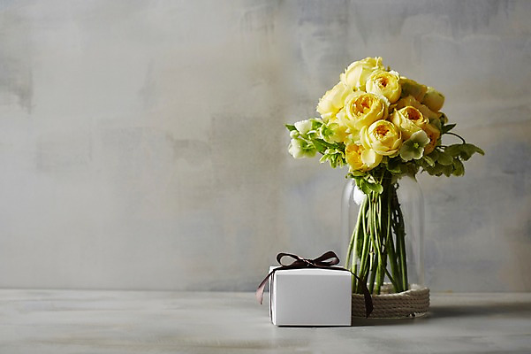 포토 JPG 꽃 스튜디오 실내 사람없음 선물상자 꽃병 스타일링 카탈리나 국내포토 식물 선물 내부 상자 파일형식