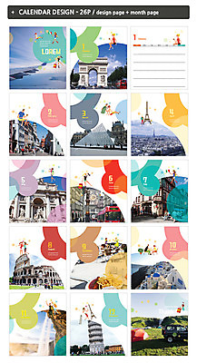 템플릿 해외 여자 남자 ZIP 여행 풍경 여러명 관광지 도시풍경 달력 에펠탑 피사의사탑 콜로세움 개선문 산토리니 랜드마크 루브르박물관 탁상달력 인디자인 INDD 이미지템플릿 다수 사람 이탈리아 세계문화유산 도시 로마 그리스 박물관 파리 파일형식