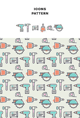 아이콘 건축 패턴 건설업 줄자 사람없음 설계도 패턴백그라운드 망치 톱 전동드릴 2D아이콘 AI파일 산업 백그라운드 무늬 자 공구 드릴 파일형식 벡터