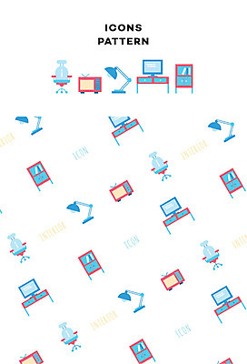 아이콘 가구 패턴 의자 사람없음 인테리어 텔레비전 패턴백그라운드 스탠드 서랍장 2D아이콘 AI파일 디자인 생활용품 백그라운드 무늬 조명 전자제품 파일형식 벡터