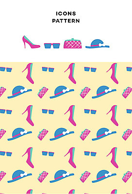 아이콘 모자 패턴 사람없음 선글라스 뷰티 패턴백그라운드 지갑 하이힐 2D아이콘 AI파일 잡화 안경 구두 백그라운드 무늬 여성화 파일형식 벡터