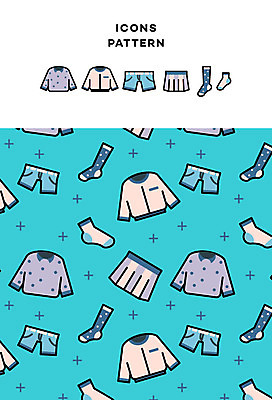 아이콘 옷 패션 티셔츠 패턴 바지 양말 사람없음 치마 뷰티 패턴백그라운드 2D아이콘 AI파일 백그라운드 셔츠 무늬 하의 파일형식 벡터