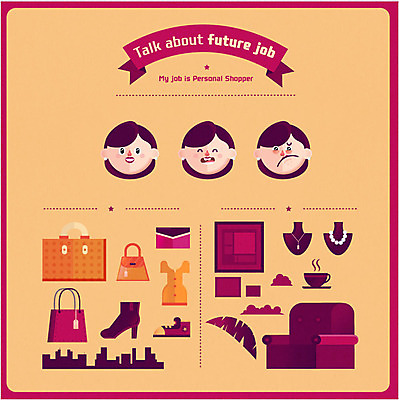 직업 캐릭터 옷 여자 신발 가방 일러스트 목걸이 직업캐릭터 성인 세명 쇼핑 소파 커피잔 안내원 백화점 VIP 퍼스널쇼퍼 국내일러스트 일러캐릭터 AI파일 잡화 커피 의자 장신구 잔 사람 상점 파일형식 벡터