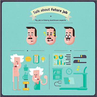 직업 캐릭터 노년 남자 화분 시계 일러스트 전구 청진기 슬리퍼 직업캐릭터 건강 여러명 성인 건강관리 아령 의사 컨설턴트 상담 런닝머신 국내일러스트 일러캐릭터 AI파일 다수 신발 의료기기 관리 사람 운동기구 의료진 전문직 파일형식 벡터