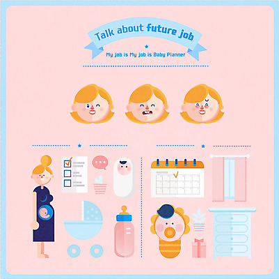 직업 캐릭터 여자 화분 말풍선 일러스트 직업캐릭터 여러명 성인 선물상자 임산부 임신 아기 커튼 출산 젖병 유모차 보모 체크리스트 돌보미 국내일러스트 일러캐릭터 AI파일 다수 선물 사람 상자 아기용품 파일형식 벡터