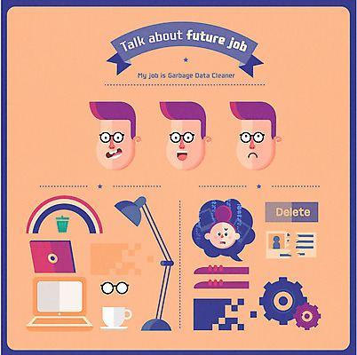 직업 캐릭터 여자 남자 안경 일러스트 직업캐릭터 여러명 성인 노트북 자료 정보 쓰레기통 스탠드 커피잔 톱니바퀴 삭제 국내일러스트 일러캐릭터 AI파일 잡화 커피 다수 조명 잔 사람 전자제품 파일형식 벡터