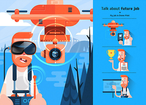 직업 캐릭터 남자 일러스트 고글 직업캐릭터 여러명 성인 운전 트로피 드론 원격조종 국내일러스트 일러캐릭터 AI파일 다수 모션 사람 상_우승 파일형식 벡터