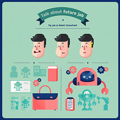 직업 캐릭터 남자 서류가방 일러스트 직업캐릭터 성인 책 세명 상담원 로봇 톱니바퀴 4차산업 국내일러스트 일러캐릭터 AI파일 산업 가방 사람 사무원 파일형식 벡터
