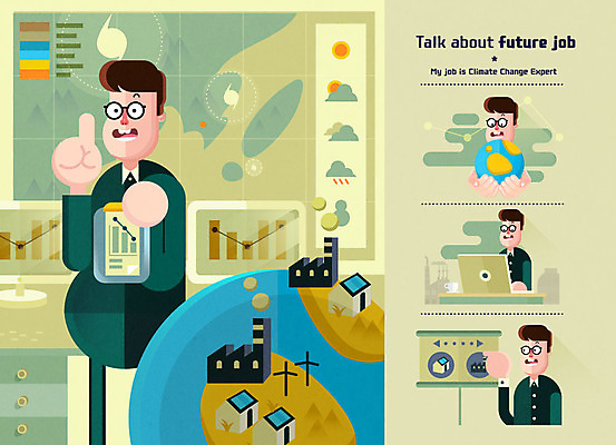 직업 캐릭터 남자 일러스트 공장 날씨 직업캐릭터 여러명 성인 노트북 환경 일기예보 기상관측 기상캐스터 이산화탄소 국내일러스트 일러캐릭터 AI파일 다수 공업 사람 전자제품 관측 파일형식 벡터