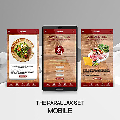 PSD 템플릿 음식 웹템플릿 식재료 모바일 사람없음 샐러드 모바일템플릿 모바일웹 레시피 패럴렉스 이미지템플릿 파일형식