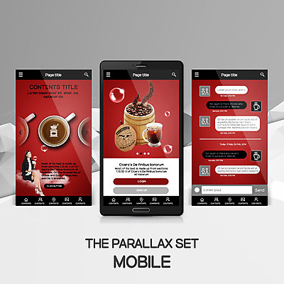 PSD 외국인 템플릿 여자 커피 웹템플릿 모바일 한명 성인 원두 물방울 연기 모바일템플릿 모바일웹 바리스타 그라인더 아이스커피 패럴렉스 이미지템플릿 직업 1 음료 사람 인종 커피용품 파일형식