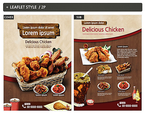 템플릿 ZIP 포스터 음식 리플렛 사람없음 치킨 전단템플릿 전단 콜라 음식전단 소스통 인디자인 INDD 이미지템플릿 통 소스_음식 홍보물 탄산음료 닭고기요리 파일형식