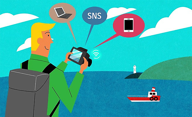 주간 PSD 구름 남자 바다 여행 일러스트 배낭 등대 성인 야외 노트북 스마트폰 스마트기기 카메라 스마트 소셜네트워크 선박 국내일러스트 자연요소 컨셉 수상교통 가방 사람 전자제품 핸드폰 파일형식