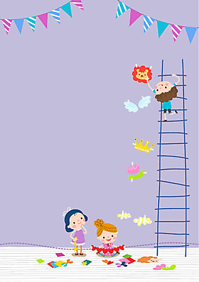 구름 여자 교육 남자 꽃 어린이 날개 일러스트 사다리 왕관 가위 세명 사자 미술교육 색종이 가랜드 프레임일러스트 국내일러스트 AI파일 자연요소 식물 종이 포유류 문구용품 프레임 미술 사람 도구 파티용품 파일형식 벡터