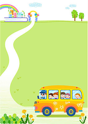 나무 구름 여자 교육 남자 꽃 길 어린이 무지개 일러스트 여러명 성인 책 연필 셔틀버스 프레임일러스트 국내일러스트 AI파일 자연요소 식물 다수 학용품 버스 프레임 사람 필기구 파일형식 벡터