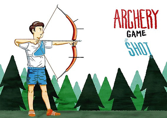 PSD 나무 남자 스포츠 일러스트 화살 한명 성인 활 양궁 양궁선수 양궁용품 국내일러스트 식물 1 스포츠용품 운동선수 사람 파일형식