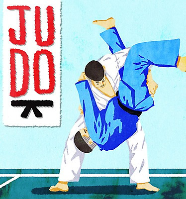 PSD 남자 스포츠 일러스트 성인 두명 유도 유도선수 유도복 유도경기 국내일러스트 운동선수 도복 사람 경기 격투기 파일형식