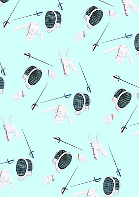 PSD 스포츠 패턴 일러스트 사람없음 패턴백그라운드 펜싱 펜싱검 펜싱용품 펜싱복 펜싱용구 국내일러스트 스포츠용품 백그라운드 유니폼 무늬 파일형식