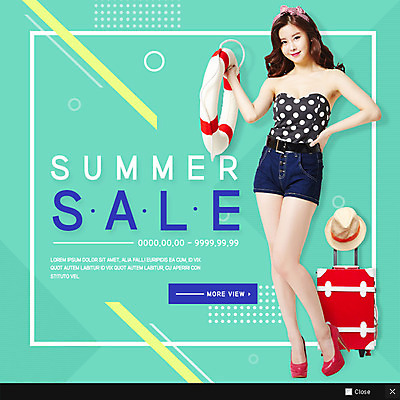 PSD 템플릿 모자 여자 여행 웹템플릿 팝업 이벤트팝업 웹팝업 한명 이벤트 20대 성인 쇼핑 세일 여행가방 한국인 튜브 이미지템플릿 1 잡화 가방 사람 동양인 청년 파일형식