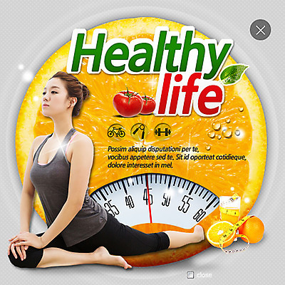 PSD 템플릿 여자 웹템플릿 다이어트 토마토 오렌지 팝업 이벤트팝업 웹팝업 한명 이벤트 성인 뷰티 스트레칭 한국인 체중계 레이어팝업 이미지템플릿 1 채소 과일 건강 사람 동양인 운동 파일형식