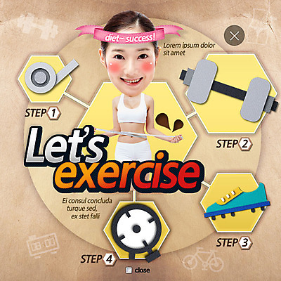 PSD 템플릿 여자 웹템플릿 운동화 다이어트 팝업 이벤트팝업 웹팝업 줄자 한명 이벤트 성인 운동 뷰티 아령 한국인 호루라기 레이어팝업 초시계 이미지템플릿 1 시계 신발 자 건강 사람 동양인 파일형식