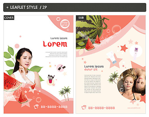 서양인 외국인 템플릿 여자 ZIP 포스터 리플렛 과일 수박 20대 성인 세명 눕기 뷰티 화장품 한국인 전단템플릿 전단 성인여자만 인디자인 INDD 이미지템플릿 모션 사람 동양인 인종 청년 홍보물 여자만 성인만 파일형식