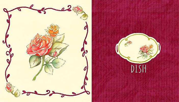 PSD 접시 꽃잎 꽃 일러스트 페인팅 사람없음 장미 도자기공예 꽃프레임 포슬린 국내일러스트 식물 식기 프레임 도자기 공예 파일형식