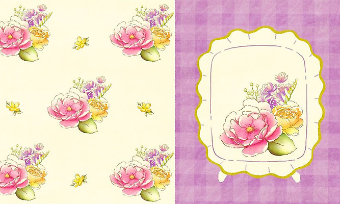 PSD 접시 꽃잎 꽃 일러스트 페인팅 사람없음 도자기공예 꽃프레임 프리지어 포슬린 국내일러스트 식물 식기 프레임 도자기 공예 파일형식