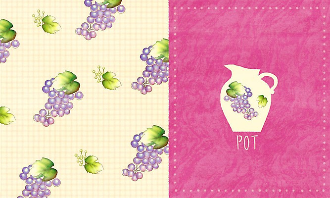 PSD 일러스트 페인팅 포도 주전자 사람없음 덩굴 도자기공예 꽃프레임 포슬린 국내일러스트 식물 꽃 과일 주방용품 프레임 도자기 공예 파일형식