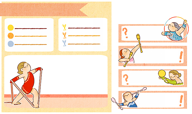 PSD 여자 리본 올림픽 일러스트 공 하계올림픽 프레임 여러명 성인 리듬체조 훌라후프 곤봉 리듬체조선수 프레임일러스트 국내일러스트 스포츠용품 스포츠 다수 운동선수 사람 파일형식