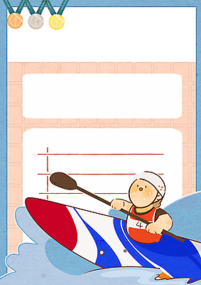 PSD 남자 올림픽 일러스트 하계올림픽 프레임 한명 성인 노 카누 금메달 동메달 은메달 카누선수 프레임일러스트 선박 국내일러스트 1 스포츠 수상교통 운동선수 사람 수상스포츠 메달 파일형식