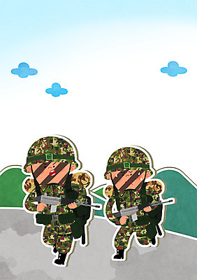 PSD 구름 남자 일러스트 산 성인 두명 군인 총 연습 군복 군용 육군 변장 군모 군인캐릭터 일러캐릭터 자연요소 직업 캐릭터 무기 유니폼 군대 사람 국군 파일형식