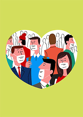 PSD 여자 남자 포스터 일러스트 건강 마스크 여러명 성인 건강관리 청결 예절 예방 감염 매너 건강수칙 국내일러스트 다수 관리 사람 위생 파일형식