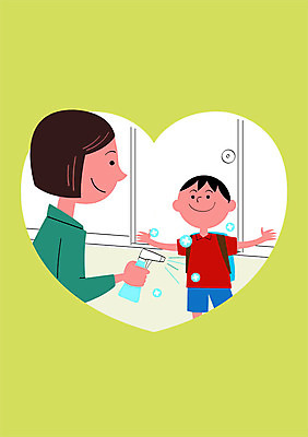 PSD 여자 남자 포스터 어린이 일러스트 건강 성인 두명 건강관리 청결 예절 예방 매너 건강수칙 방향제 소독제 국내일러스트 관리 사람 위생 파일형식