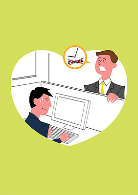 PSD 남자 포스터 일러스트 건강 피곤 성인 두명 컴퓨터 건강관리 청결 예절 예방 업무과다 야근 매너 건강수칙 과로 국내일러스트 컨셉 비즈니스 관리 사람 전자제품 업무 위생 파일형식