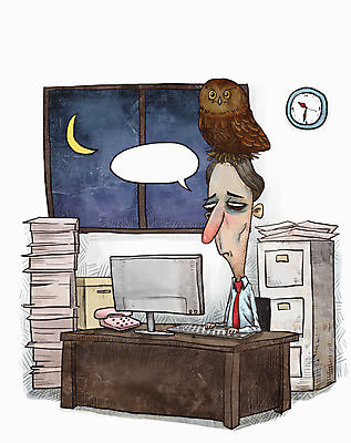 PSD 남자 종이 시계 말풍선 일러스트 창문 직장 한명 성인 컴퓨터 사무실 쌓기 달 직장인 비즈니스맨 전화기 부엉이 야근 서류함 서류더미 국내일러스트 자연요소 직업 1 회사 비즈니스 모션 조류 사람 전자제품 사무용품 업무 문서 파일형식 더미