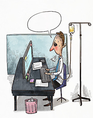 PSD 남자 종이 말풍선 의자 일러스트 직장 피곤 한명 성인 컴퓨터 쓰레기통 직장인 비즈니스맨 한숨 링거 책상 포스트잇 링거걸이 국내일러스트 직업 1 가구 컨셉 회사 비즈니스 의료기기 사람 전자제품 메모지 파일형식