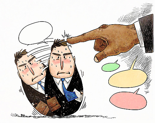 PSD 손 남자 말풍선 일러스트 직장 한명 성인 신체부위 직장인 비즈니스맨 오뚜기 국내일러스트 직업 1 회사 비즈니스 사람 파일형식