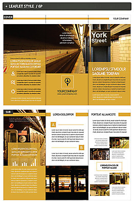 템플릿 표지디자인 표지 ZIP 내지 리플렛 3단접지 팜플렛 사람없음 도시 전철역 지하철표 인디자인 INDD 이미지템플릿 티켓 역 파일형식