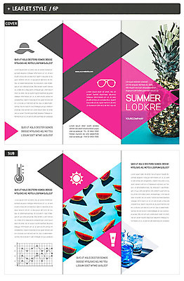 템플릿 표지디자인 표지 ZIP 내지 리플렛 3단접지 여름음식 수박 팜플렛 사람없음 여름 선글라스 얼음 파인애플 얼음물 인디자인 INDD 제철음식 제철과일 이미지템플릿 자연요소 계절 안경 음식 과일 물 열대과일 제철 파일형식 여름_계절