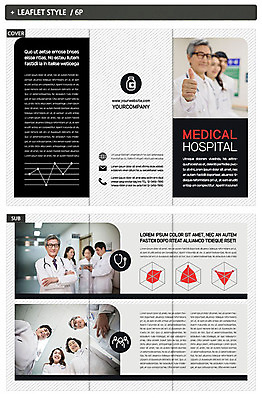 템플릿 표지디자인 여자 표지 남자 ZIP 내지 리플렛 3단접지 의학 팜플렛 여러명 성인 진료 한국인 의사 의사가운 인디자인 INDD 이미지템플릿 다수 사람 동양인 의료진 가운 파일형식