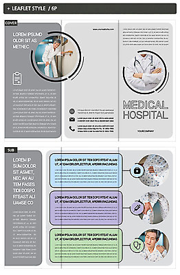 템플릿 표지디자인 표지 남자 ZIP 내지 리플렛 3단접지 의학 팜플렛 여러명 성인 진료 한국인 환자 의사가운 인디자인 INDD 이미지템플릿 다수 사람 동양인 의사 가운 파일형식