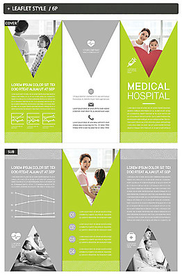 템플릿 표지디자인 여자 표지 ZIP 내지 어린이 리플렛 3단접지 의학 팜플렛 여러명 성인 진료 한국인 환자 간호사 인디자인 INDD 이미지템플릿 다수 사람 동양인 의료진 파일형식