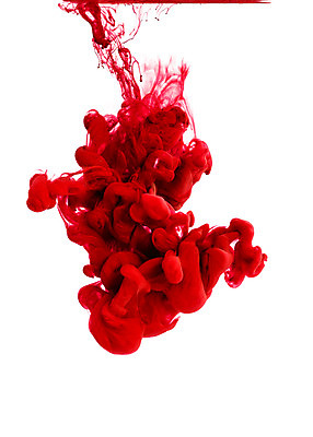 포토 JPG 스튜디오촬영 컬러 백그라운드 잉크 실내 사람없음 빨간색 물 페인트 물감 얼룩 질감 국내포토 자연요소 내부 미술도구 파일형식