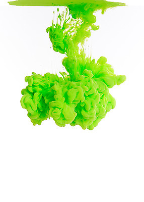 포토 JPG 스튜디오촬영 컬러 백그라운드 잉크 실내 사람없음 연두색 물 페인트 물감 얼룩 질감 형광색 국내포토 자연요소 내부 초록색 미술도구 파일형식