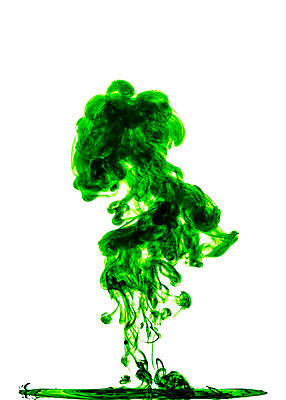 포토 JPG 스튜디오촬영 컬러 백그라운드 잉크 실내 사람없음 초록색 물 페인트 물감 얼룩 질감 국내포토 자연요소 내부 미술도구 파일형식